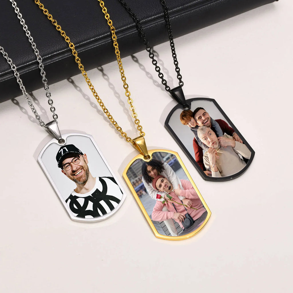 Pendentif Photo Personnalisé – Votre Souvenir à Porter