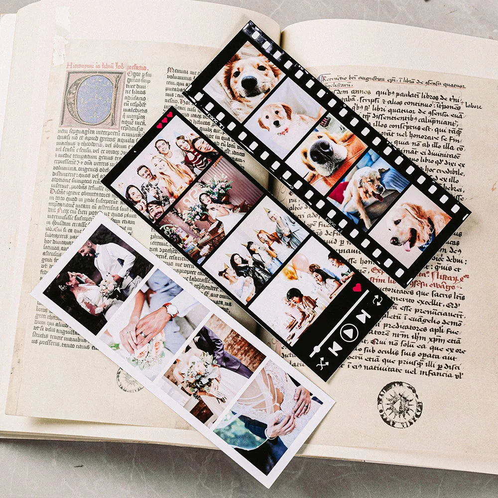 Bandelettes Photo Personnalisées Style Rétro - Immortalisez Vos Souvenirs !