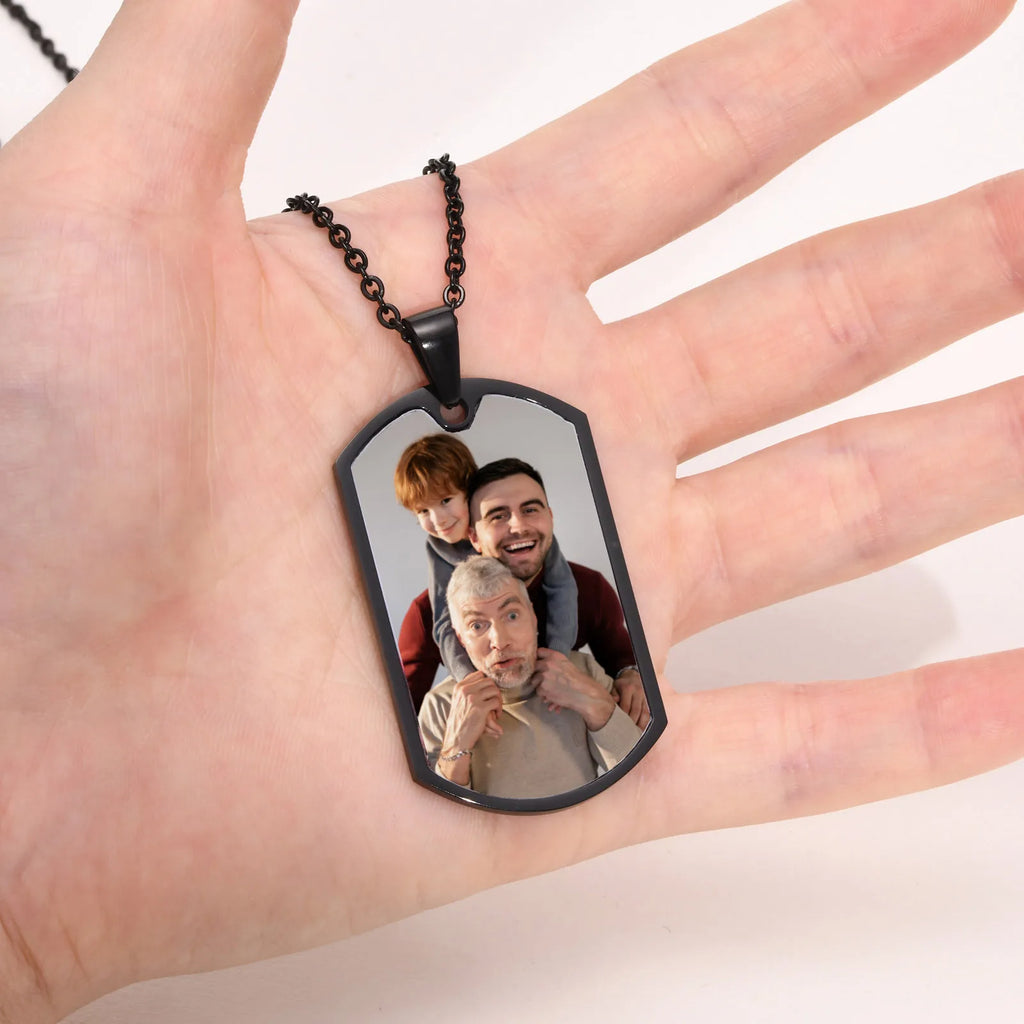 Pendentif Photo Personnalisé – Votre Souvenir à Porter