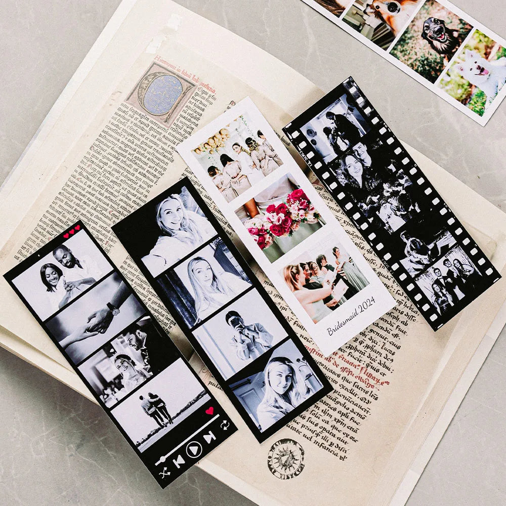 Bandelettes Photo Personnalisées Style Rétro - Immortalisez Vos Souvenirs !