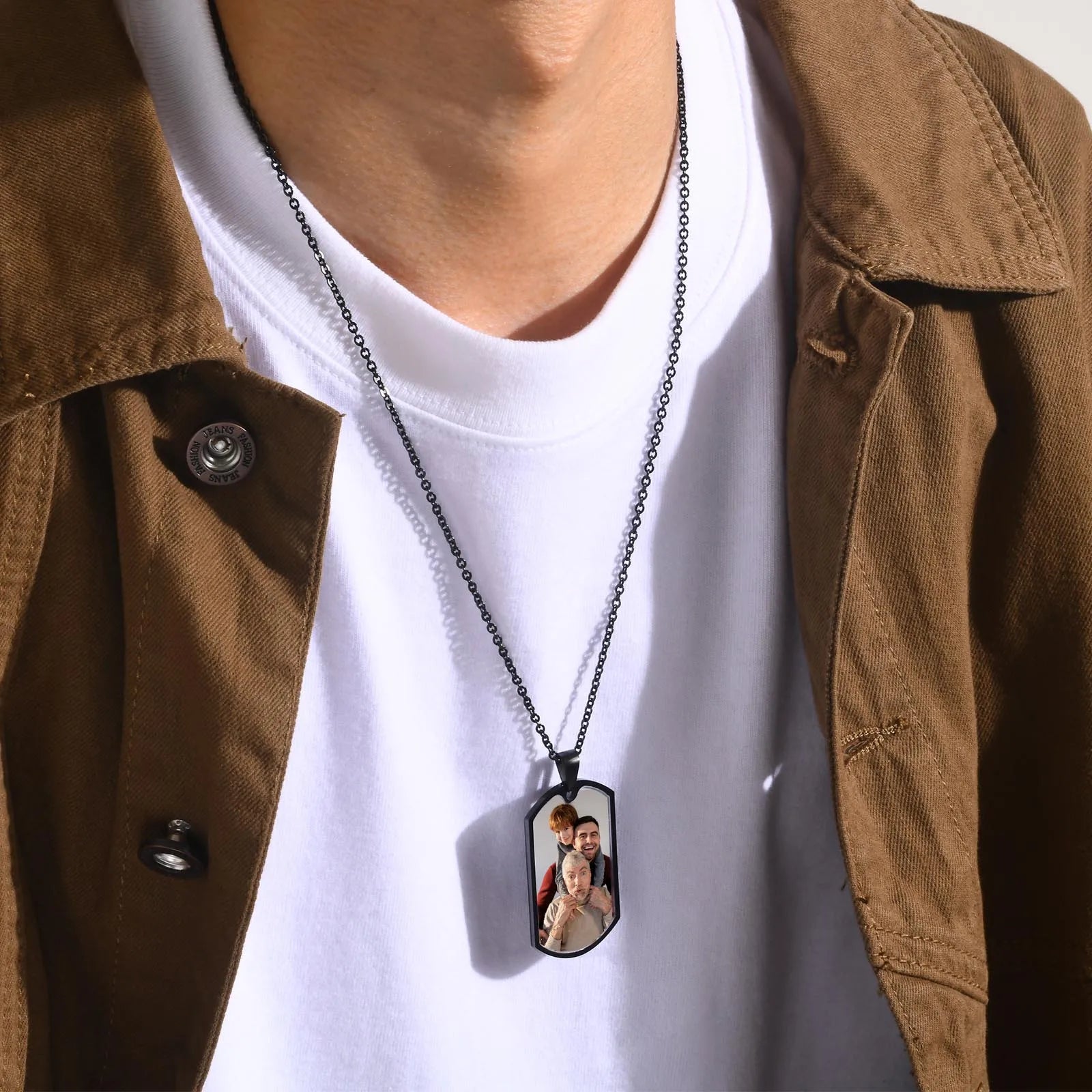 Pendentif Photo Personnalisé – Votre Souvenir à Porter